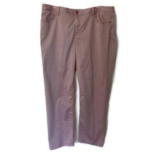 I.N.C Lavender Jeans 22W Straight Slim Plus size